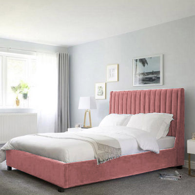 In House | Las Palmas Bed Frame Velvet - 200x120 cm