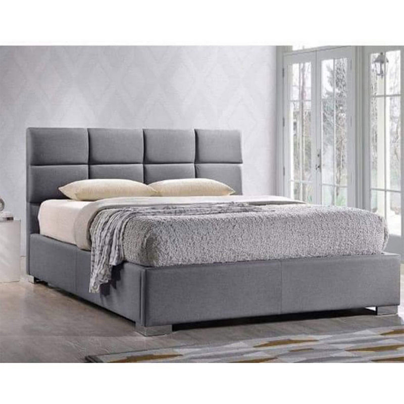 In House | Lombardia Bed Frame Velvet - 200x140 cm