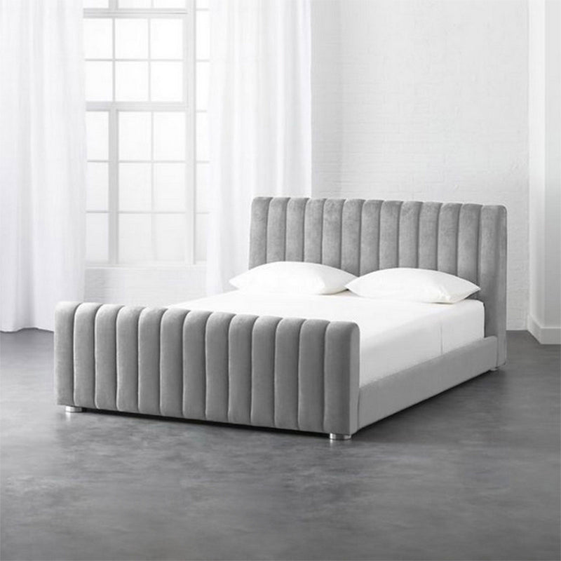 In House | Martos Bed Frame Velvet - 200x200 cm