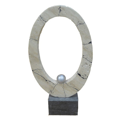 18 Gorda Travertine Ring Statuary