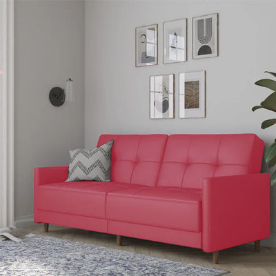 Leen 2 In 1 Sofabed Velvet Upholstered