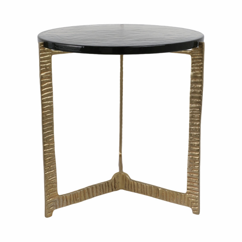 18 Bennington Wide  Recycled Glass Accent Table