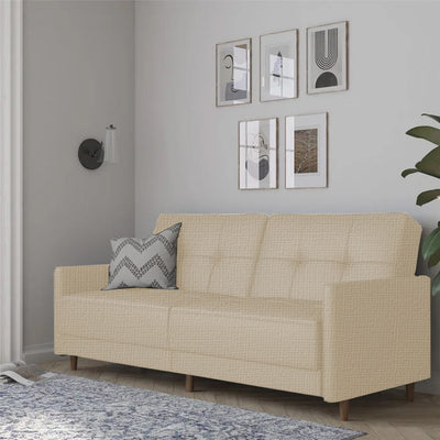 Leen 2 In 1 Sofabed Linen Upholstered