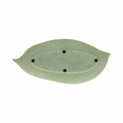 20 Zelen Green Quartz Resin Leaf Tray