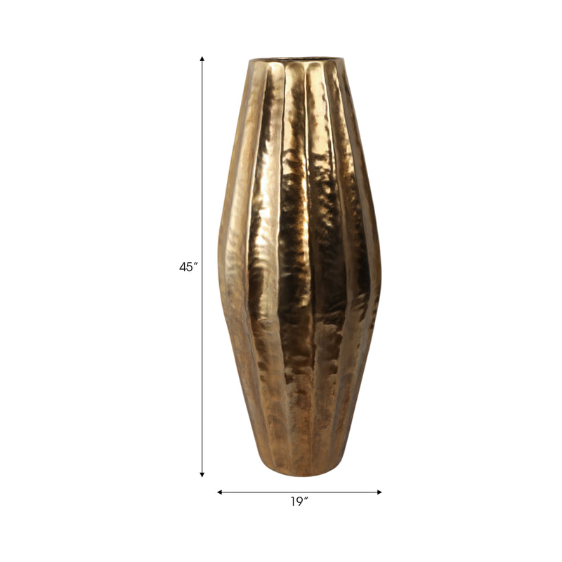 45 Viall Large Gold Vase