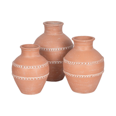 14 Traditional Terracotta Vase, Terracotta