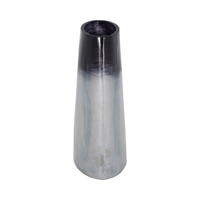 GLASS, 8 OMBRE VASE, BLUE