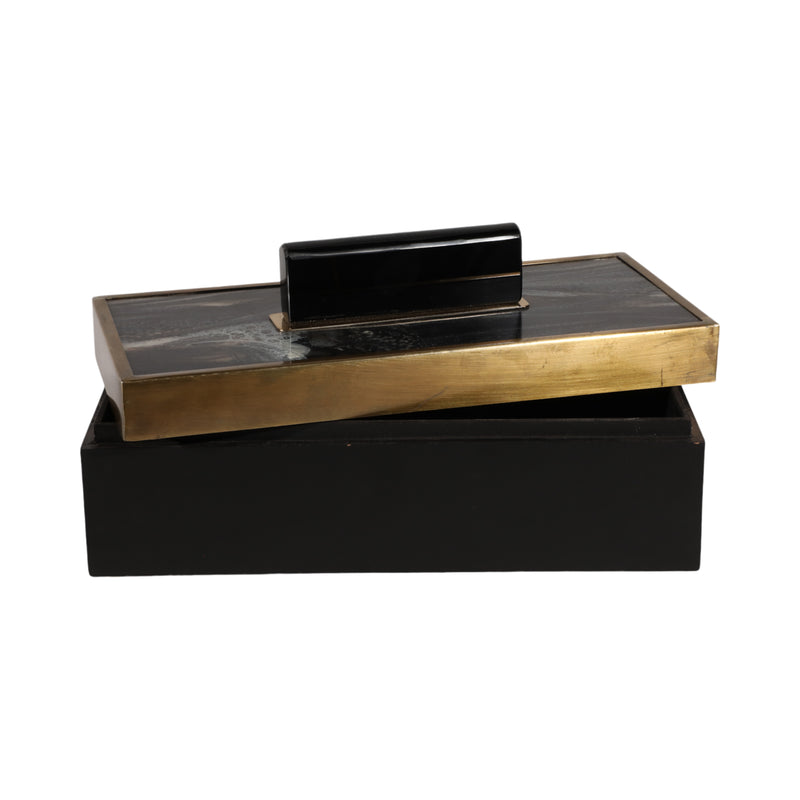 Resin, 14x6 Wheatly Black Box