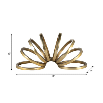 METAL,11,SLINKY RING DECO,GOLD