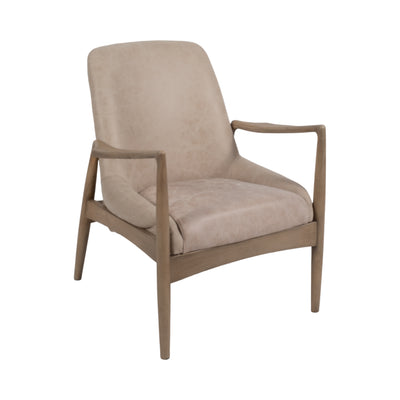 32 Bennati Leather Accent Chair, Tan