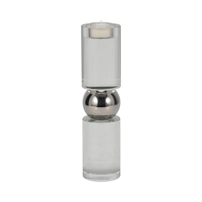 11 MARLA MEDIUM CRYSTAL CANDLESTICK