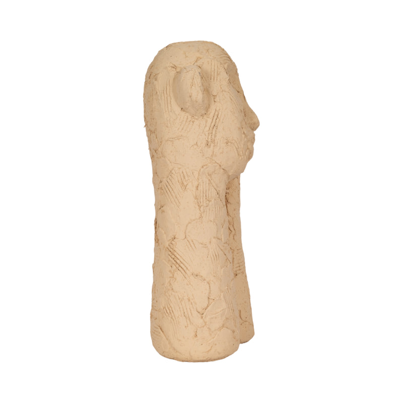 11 Resting Head On Hand Figure, Tan