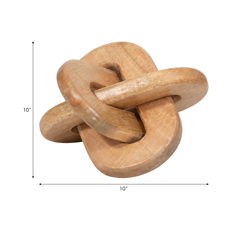 Wood, 10 Decorative Knot, Natural