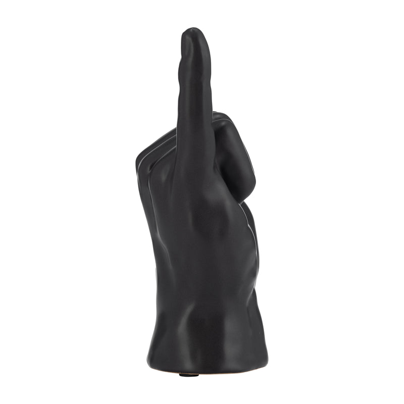 7H, HANG LOOSE HAND, BLACK