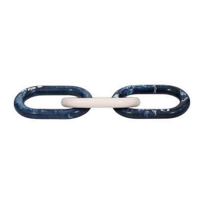 21 Desta Blue Resin Link Chain