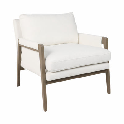 33 Alonzo Accent Chair, Ivory