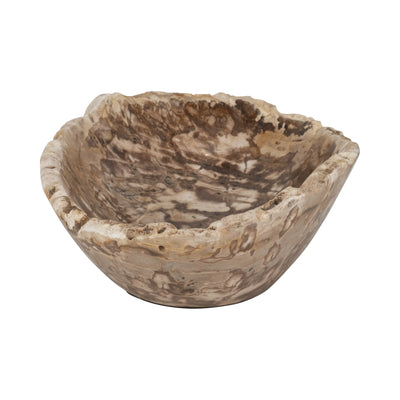 Petrified Wood, 18 Oval Bowl, Multi