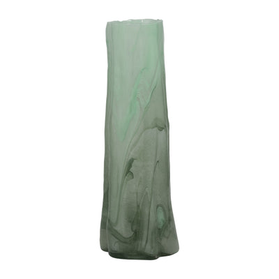 20 Verena Large Green Glass Vase