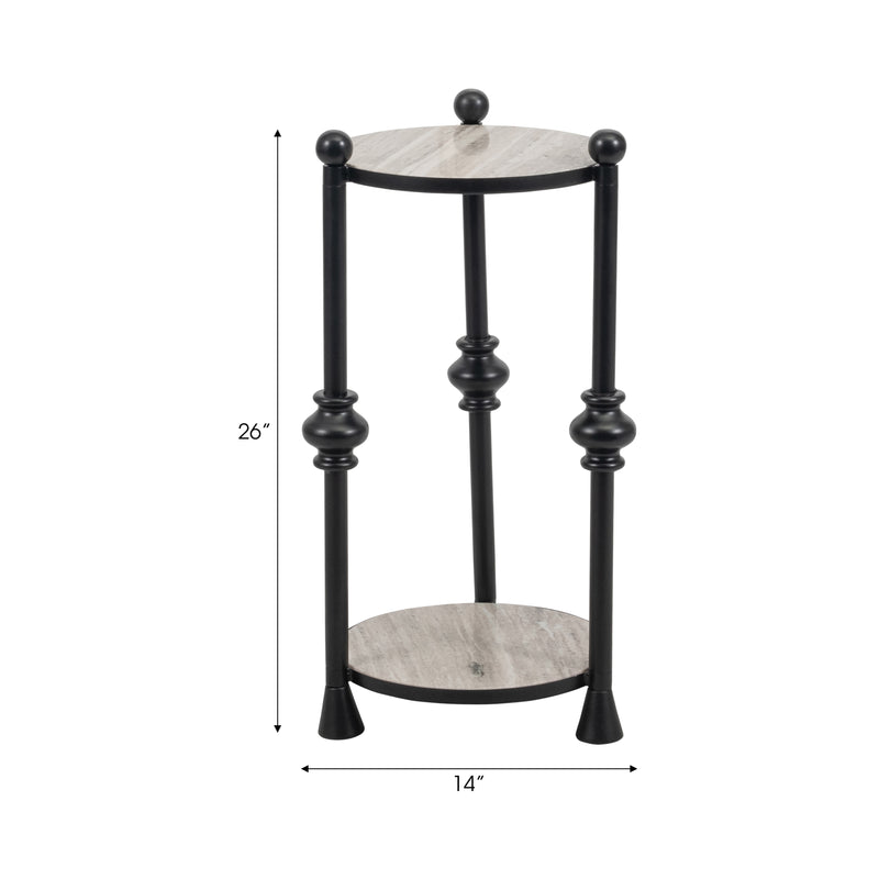 Metal, 26 Elliot Cocktail Table, Black, K/d