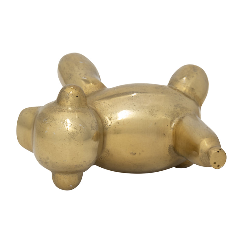 5L METAL BALLOON MONKEY, GOLD