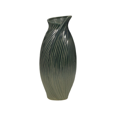 Rubpert Small Green Vase