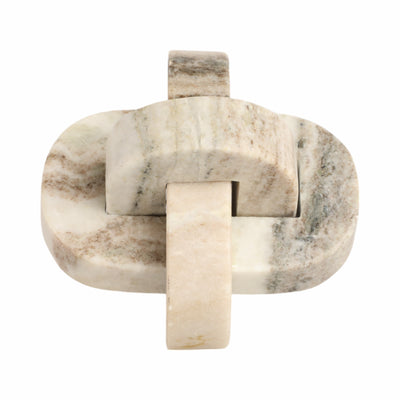 5 Onyx Marble Rounded Knot, Tan