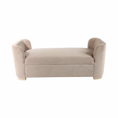 60 Serrano Bench, Ivory