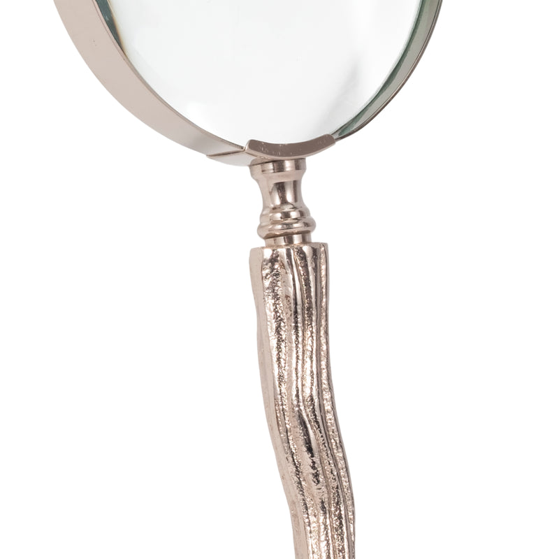 11 Seashell Magnifying Glass, Silver