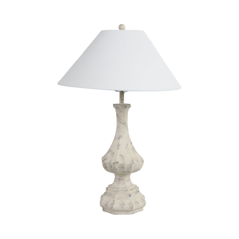 Resin, 31h Antique Table Lamp