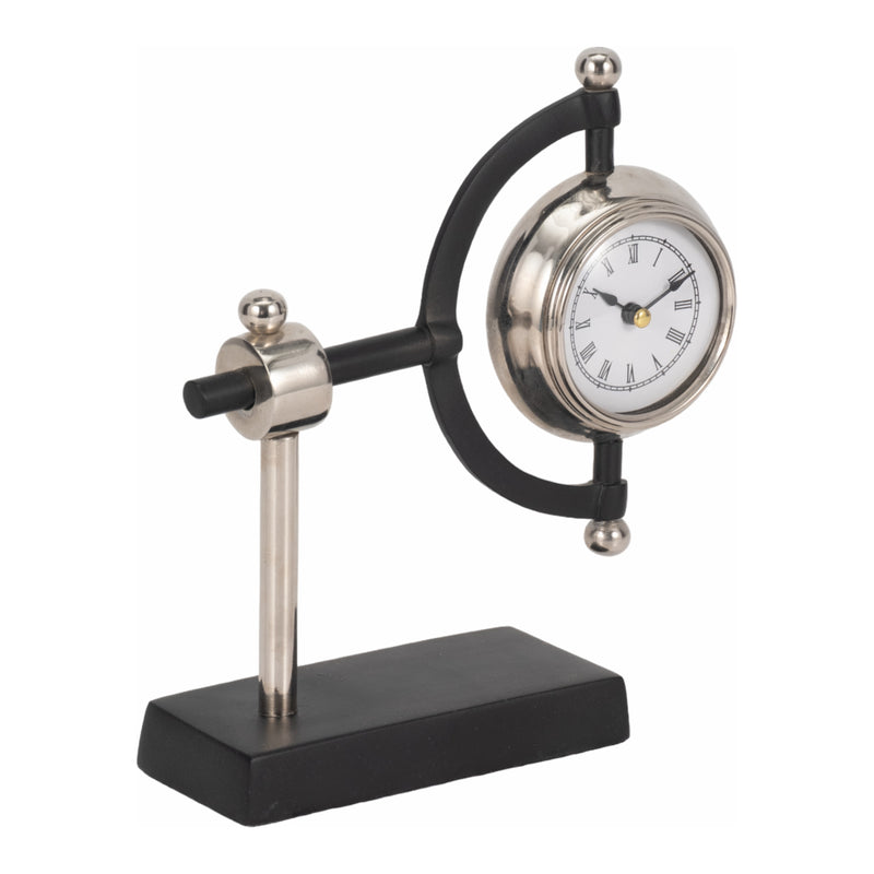 7 Tia Silver Desk Clock