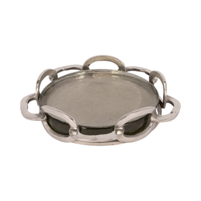 13 Palmas Small Silver Link Tray