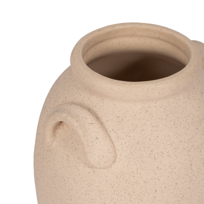 6 Textured Jug With Handles, Sand