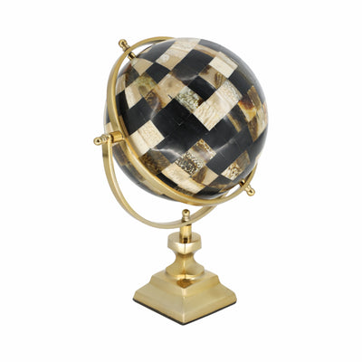 14h Globe, Brown/gold