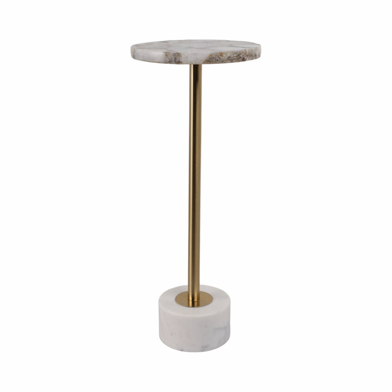 24 Cannes Agate And Marble Accent Table