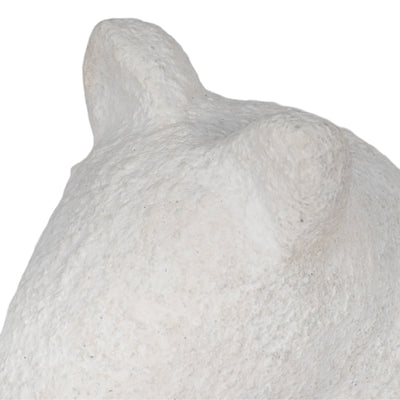 9 Textured Horse, White