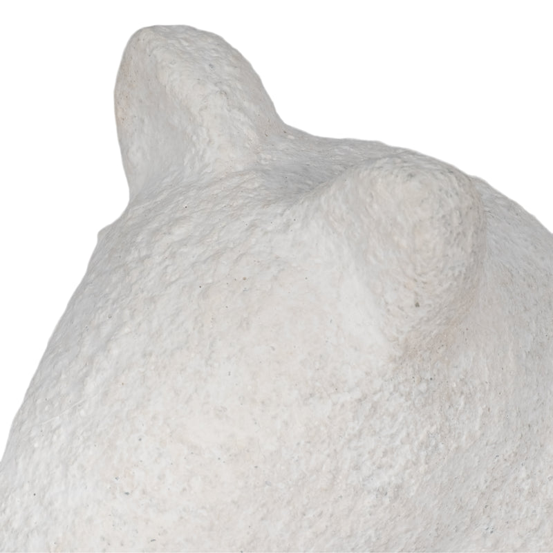 9 Textured Horse, White