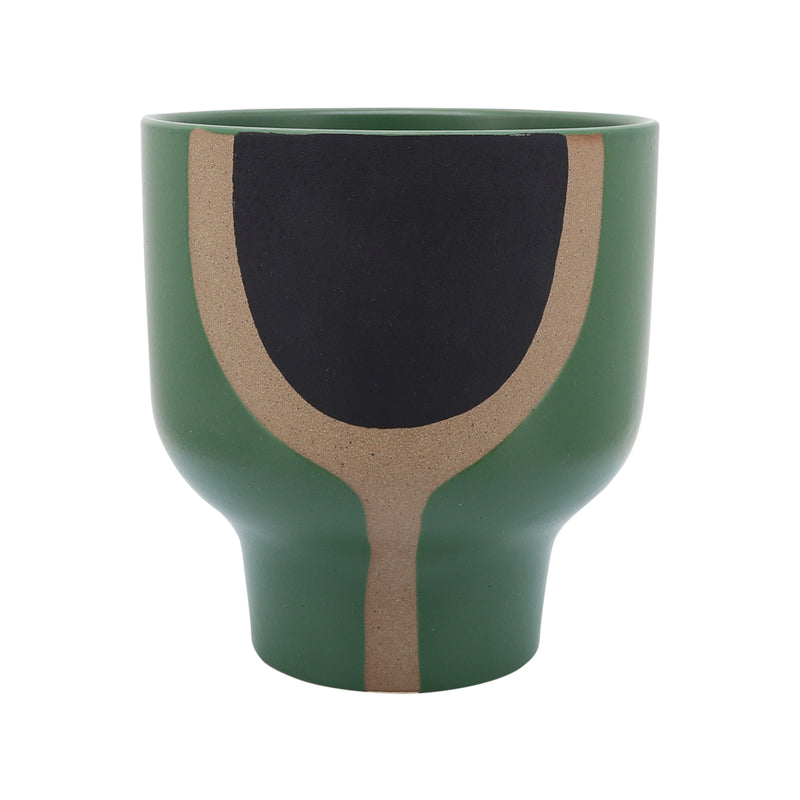 CER, 10 MUSHROOM PLANTER, OLIVE