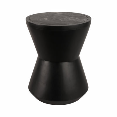 20 Crestly Black Side Table