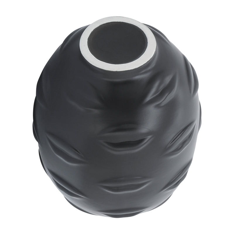 6 LIPS VASE, BLACK