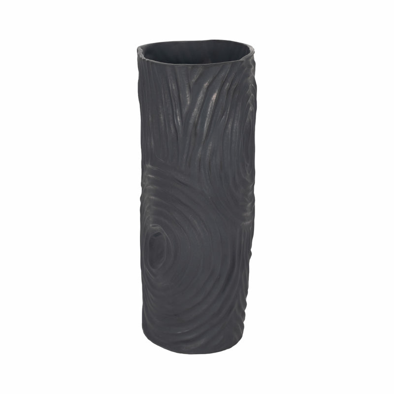 16 SUMATRA LARGE VASE, BLACK