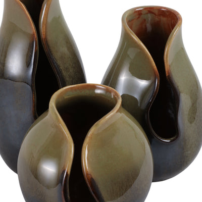 S/3 5/7/8 Oswego Ceramic Vases