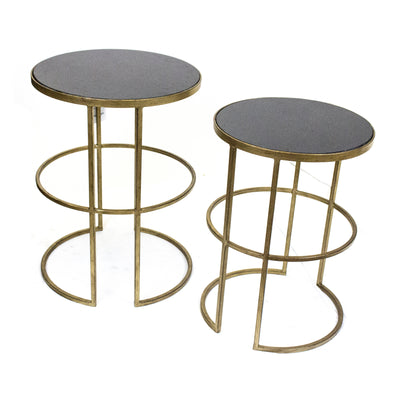 S/2 Metal Accent Tables