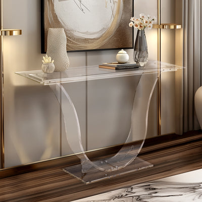 47 Dorsey Acrylic Console Table