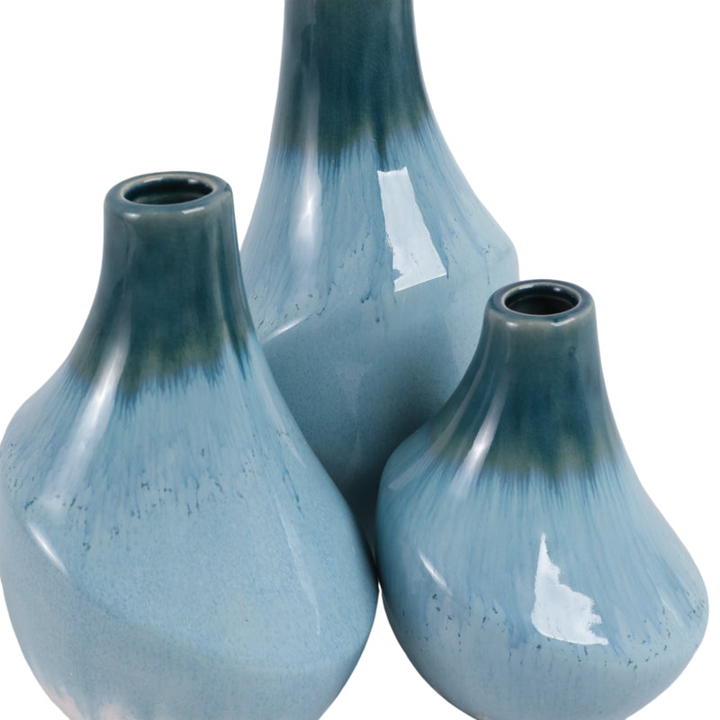 S/3 5/7/9 Astoria Ceramic Vases