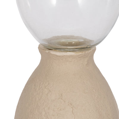 Ecomix/glass, 15 Vase, Ivory