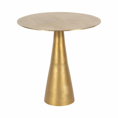 Metal, 24 Sanders Accent Table, Gold