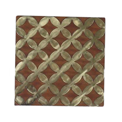 Wood Metal Wall Decor, Brown