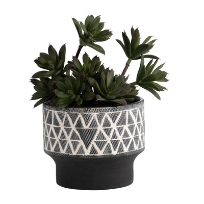 Ceramic 4.5 Planter Gray