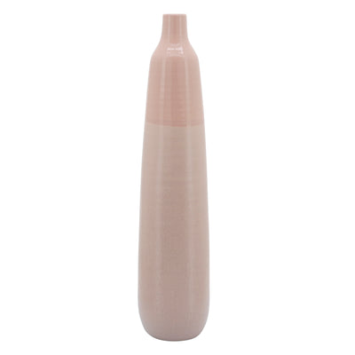 28H BOTTLE VASE, BLUSH