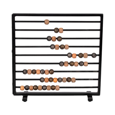 15 Decorative Abacus, Black Multi